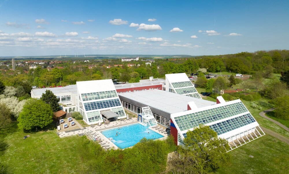 Thermalsolbad Vogelperspektive